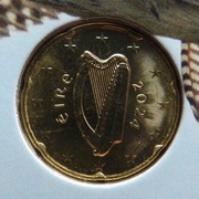 IRLANDIA 2024 20 CENTÓW UNC !!!!!!!!!!