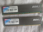 Patriot DDR2 2GB 800MHz LLK 2x1GB CL4 PDC22G6400LLK komplet pamięci