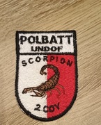 Naszywka POLBATU skorpion 