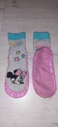 Ciepłe jesień zima skarpetokapcie r.29 18,5 cm myszka Minnie antypoślizgowe