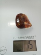 Naturalny bursztyn bałtycki bryłka 15g.