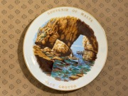 MALTA Talerz ozdobny porcelanowy pamiątka z wakacji