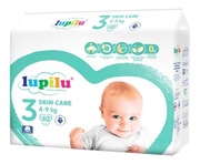 Pieluszki Lupilu Skin Care Rozmiar 3 40 szt. 4-9 kg