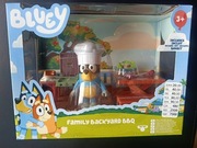 Kucharz grill figurka pies piesek Bluey family kuchnia pokój bbq