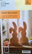 Dekoracje wielkanocne, Livarno Home zające 