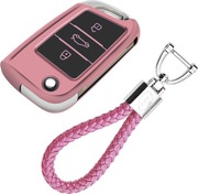 Silikonowa obudowa kluczyka Kompatybilna z Volkswagenem VW Etui z TPU