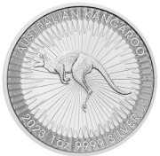 Srebrna moneta bulionowa Australijski Kangur 1oz uncja srebro. Czytaj opis