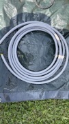 Gumowa, wzmacniana rurka ok 5,5-6m dł x2