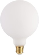 Duża Żarówka 12,5 x 17,5 cm LED G125 Opal E27 7W, 2700K, ściemnialna