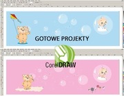 3 Projekty Corel Draw album na zdjęcie Grafika
