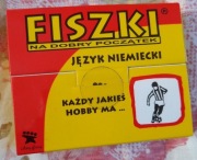 Język niemiecki "Fiszki na dobry początek. Hobby" nowe