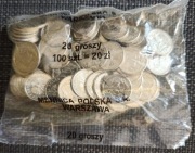 1,2,5,10,20 gr.Saszetki mennicze 