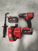 Wiertarko wkrętarka Milwaukee FPD3 + 2szt Aku i ładowarka