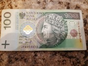 Sprzedam banknot  z nietypowym numerem seryjnym