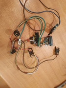 UNITRA Unimor telewizor TV Neptun wiązka wtyczka kabel gniazdo przewód