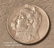 Srebrna moneta II RP Józef Piłsudski. 1936r. 5zł(2)