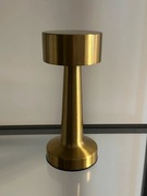 Dotykowa lampa stołowa biurkowa złota USB