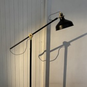 Lampa stojąca czarna IKEA