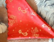 czerwony obrus na Boże Narodzenie