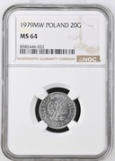 20 groszy 1979 NGC MS64