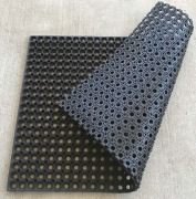 Wycieraczka gumowa ażur 100x100cm 16mm ażurowa zewnętrzna