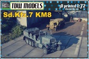 Sd.Kfz.7 KM8 - Druk 3D - 1:72
