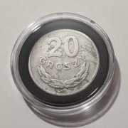 20 gr groszy 1961 w kapslu Real foto