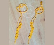 Mitenki  żółte na stopy