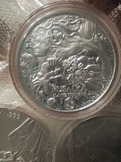 Srebrna moneta Rusałka 2 oz .999 2022