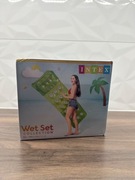 Materac dmuchany na wodę intex z poduszką