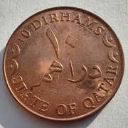 KATAR Qatar 10 Dirhams 2006 ŁADNA