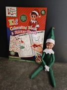 Psotny Elf on the shelf elf badly behaving chłopiec dziewczynka