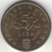 Chorwacja 5 lipa lip 2003 - 18 mm - nr 2