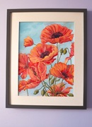 „Maki”. 2024. Malarstwo akrylowe. 40x30cm