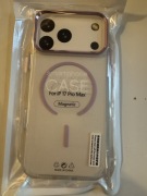 Etui Clear Thin Mag do iPhone 17 Pro Max 6,9" różowa