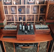 Wzmacniacz lampowy single-ended EL12+EF12.