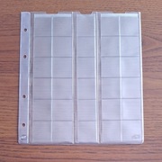 Lindner (K30) - Strona/karta na monety o średnicy 25mm (30x 30x30mm)