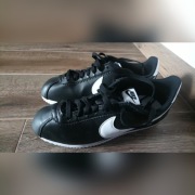 Oryginalne Nike Cortez Sneakersy bialo-czarne 