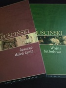 ZESTAW 2x KAPUŚCIŃSKI jak NOWA Jeszcze dzień życia Wojna futbolowa OKAZJA 