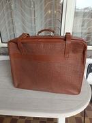 Walizka skórzana PRL