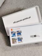 Komplet kryptoznaczków Polska w Kosmosie kat. 1-4 z NFT KRYPTOZNACZEK NOWE