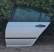 Drzwi lewy tył e46 2000 rok sedan Titansilber