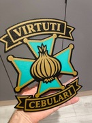 Gadżet plastikowy order virtuti cebulari 