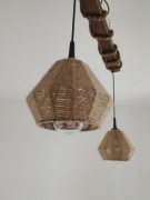 Lampa w stylu boho