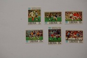 Liberia Sw 1127-32** MŚ Argentyna '78 p.nożna
