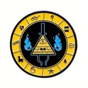 Pin Gravity Falls – Krąg Billa Ciphera | Przypinka | Wodogrzmoty Małe