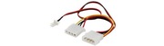 Adapter zasilania 3pin - 4pin molex (wentylator) 