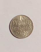 10 pfennige wmg 1923 r super stan 