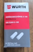 WURTH stopery przeciwhałasowe X-100 (300 par / 600 sztuk)