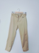 Spodnie Tommy Hilfiger beżowe | klasyczne chinosy | rozmiar 4 (ok. S/M)